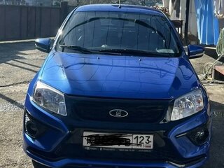 2018 Lada (ВАЗ) Granta I, синий, 720000 рублей, вид 2