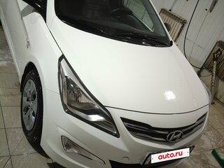 2015 Hyundai Solaris I Рестайлинг, белый, 1150000 рублей, вид 3
