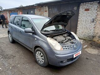 2008 Nissan Note I, серый, 400000 рублей, вид 2