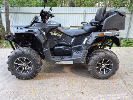 2018 Stels ATV-650 Guepard Trophy, чёрный, 530000 рублей, вид 1