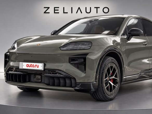 2026 Porsche Cayenne Turbo Electric Coupé IV, зелёный, 30000000 рублей - вид 6