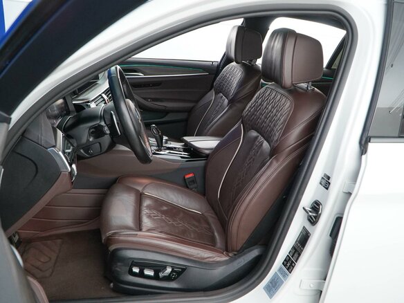 2020 BMW 5 серии 530i xDrive VII (G30/G31/G38) Рестайлинг, белый - вид 9