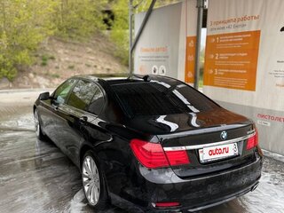 2010 BMW 7 серии 750i xDrive V (F01/F02/F04), чёрный, 990000 рублей, вид 5