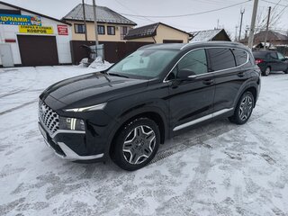 2021 Hyundai Santa Fe IV Рестайлинг, чёрный, 4200000 рублей, вид 5