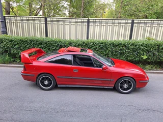 1991 Opel Calibra, красный, 393000 рублей, вид 1