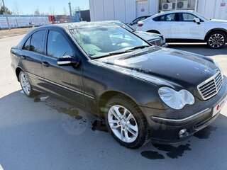 2004 Mercedes-Benz C-Класс 180 II (W203), чёрный, 500000 рублей, вид 4