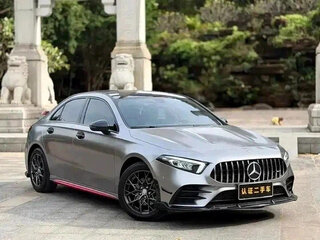 2023 Mercedes-Benz A-Класс 180 Long IV (W177) Рестайлинг, серый, 1900007 рублей, вид 5
