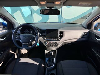 2020 Hyundai Solaris II Рестайлинг, синий, 1395000 рублей, вид 2