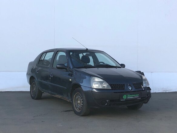 2007 Renault Symbol I Рестайлинг 2, чёрный, 105000 рублей - вид 2