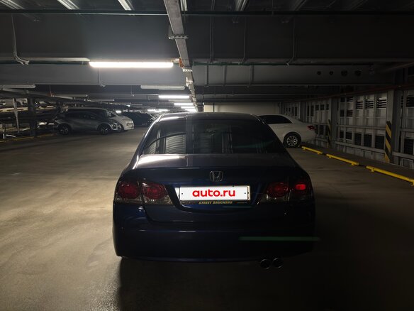 2009 Honda Civic VIII Рестайлинг, синий, 1050000 рублей - вид 3