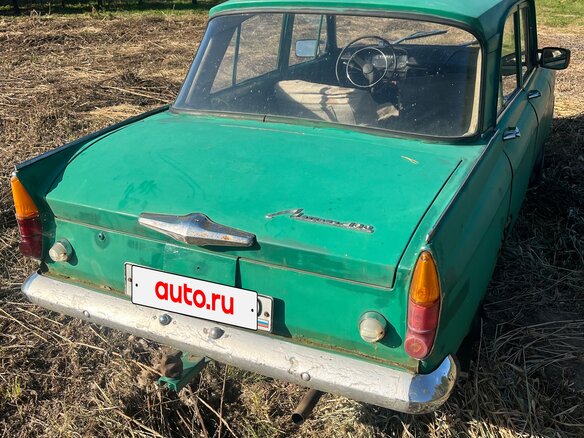 1968 Москвич 408, зелёный, 50000 рублей - вид 3