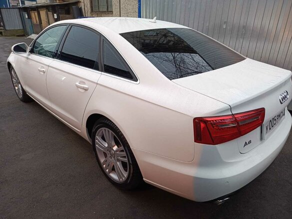 2011 Audi A6 IV (C7), белый, 1450000 рублей - вид 5