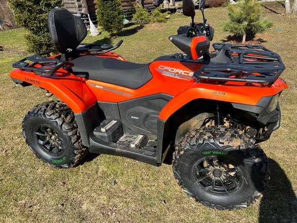 2024 CFMoto CFORCE 450 L, оранжевый, 600000 рублей - вид 4