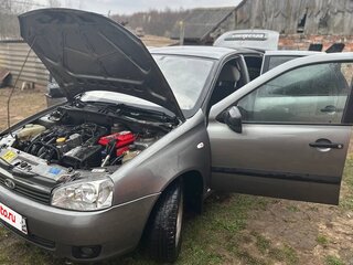 2008 Lada (ВАЗ) Kalina I, серый, 270000 рублей, вид 4