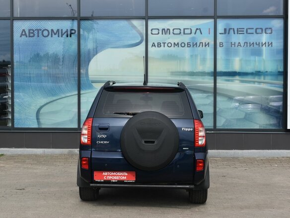2014 Chery Tiggo (T11) I Рестайлинг (FL), синий - вид 5
