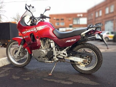 1997 Honda XL600V Transalp, красный, 420000 рублей, вид 3