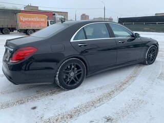 2014 Mercedes-Benz S-Класс 500 VI (W222, C217), чёрный, 3300000 рублей, вид 3