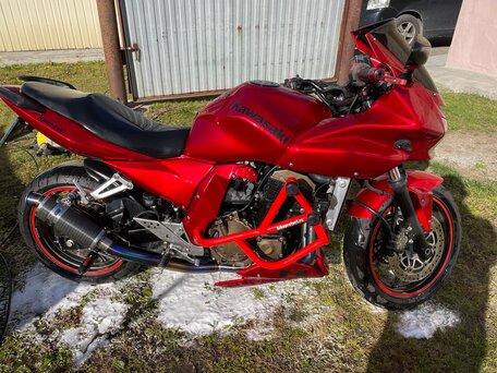 2005 Kawasaki Z 750, красный, 380000 рублей, вид 3