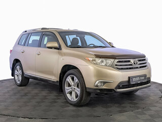 2011 Toyota Highlander II (XU40) Рестайлинг, бежевый, 1965000 рублей, вид 3