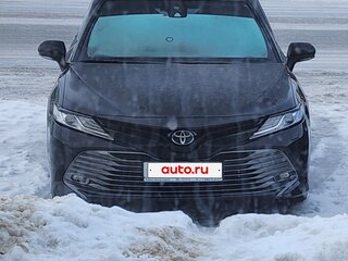2018 Toyota Camry VIII (XV70), чёрный, 4000000 рублей, вид 2