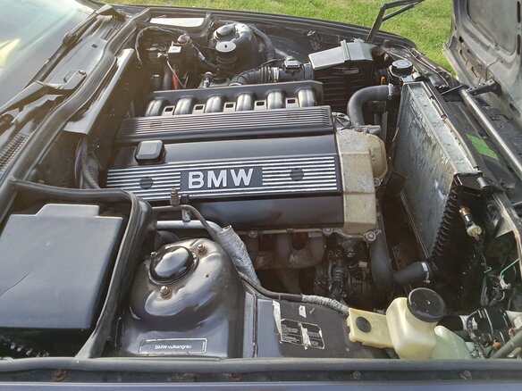 1992 BMW 5 серии 520i III (E34), серый - вид 10