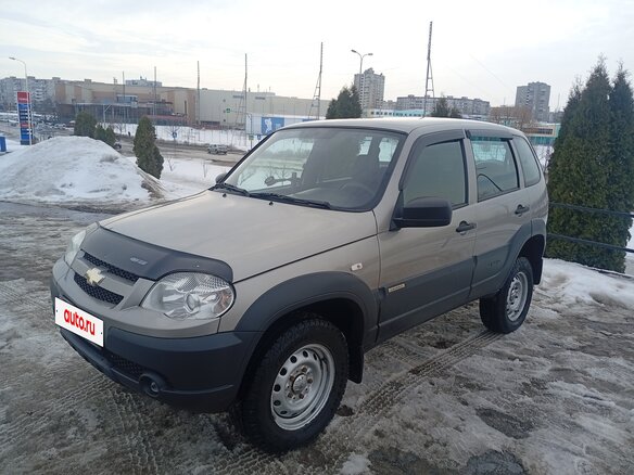 2016 Chevrolet Niva I Рестайлинг, серый, 670000 рублей