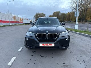 2011 BMW X3 20d xDrive II (F25), чёрный, 1800000 рублей, вид 2