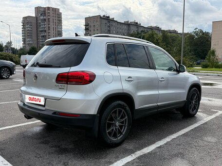 2012 Volkswagen Tiguan I Рестайлинг, серебристый, 1200000 рублей, вид 4