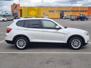 2014 BMW X3 20i xDrive II (F25) Рестайлинг, белый, 1700000 рублей, вид 4