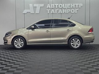 2017 Volkswagen Polo V Рестайлинг, бежевый, 1135000 рублей, вид 5