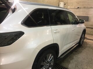 2014 Toyota Highlander III (XU50), белый, 3150000 рублей, вид 4