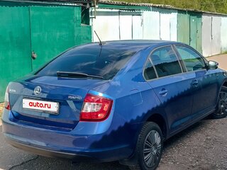 2019 Skoda Rapid I Рестайлинг, синий, 1151000 рублей, вид 4