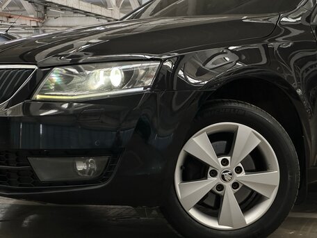 2015 Skoda Octavia III (A7), чёрный, 1300000 рублей, вид 4