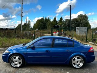 2008 Renault Megane II Рестайлинг, синий, 495000 рублей, вид 4
