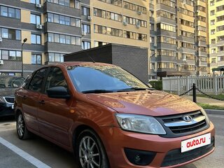 2014 Lada (ВАЗ) Granta I, оранжевый, 500000 рублей, вид 3
