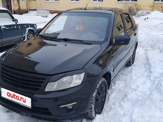2015 Lada (ВАЗ) Granta I, чёрный, 530000 рублей, вид 1