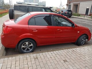 2011 Kia Rio II Рестайлинг, красный, 385000 рублей, вид 2