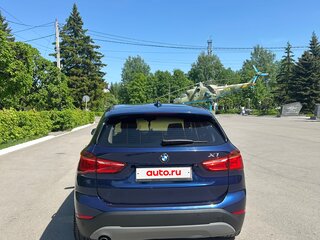 2017 BMW X1 18i sDrive II (F48), синий, 1850000 рублей, вид 4