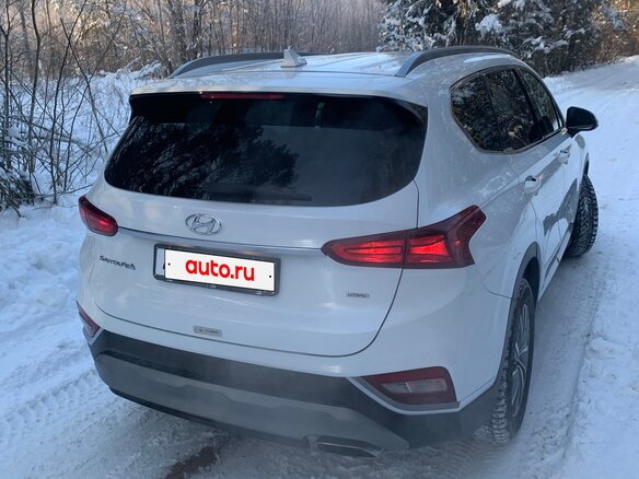 2019 Hyundai Santa Fe IV, белый, 2220000 рублей - вид 10