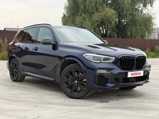 2020 BMW X5 40d IV (G05/G18), синий, 5300000 рублей, вид 3