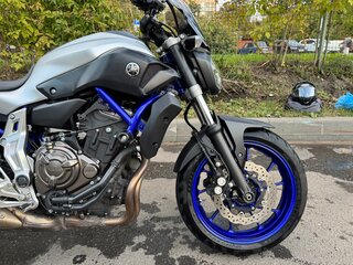 2016 Yamaha MT-07 (FZ-07), синий, 640000 рублей, вид 4