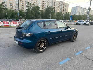 2006 Mazda 3 I (BK) Рестайлинг, синий, 350000 рублей, вид 4