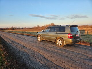 2004 Toyota Highlander I (XU20) Рестайлинг, зелёный, 850000 рублей, вид 5