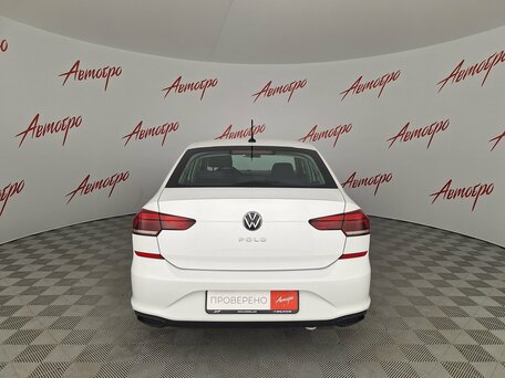 2021 Volkswagen Polo VI, белый, 1385000 рублей, вид 4