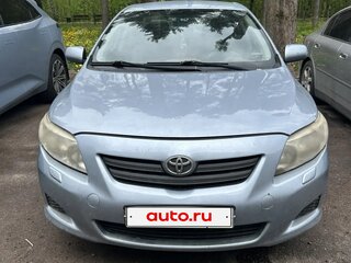 2007 Toyota Corolla AMT X (E140, E150), голубой, 570000 рублей, вид 1