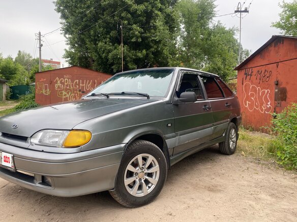 2007 Lada (ВАЗ) 2114, серый, 195000 рублей