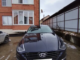 2020 Hyundai Sonata VIII (DN8), синий, 2050000 рублей, вид 2