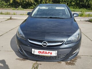 2013 Opel Astra J Рестайлинг, чёрный, 900000 рублей, вид 2