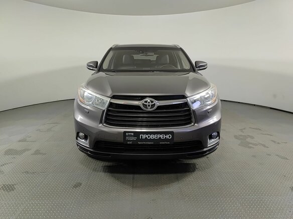 2014 Toyota Highlander III (XU50), коричневый, 2312000 рублей - вид 1