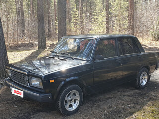 2011 Lada (ВАЗ) 2107, чёрный, 275000 рублей, вид 1